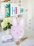 BUN1239 - Happy Easter Fringed Cocktail Napkin