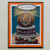 Cards Halloween: Witch Rides
