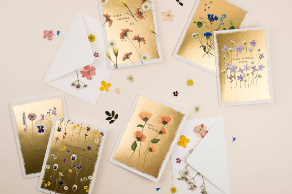 ALL OVER FLORAL Birthday Card