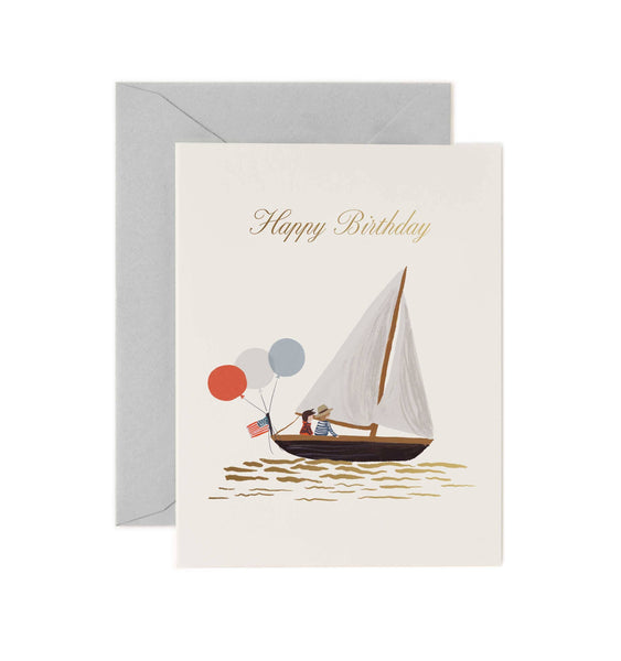 Sailboat Birthday Card