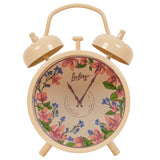 Twin Bell Alarm Clock Beige