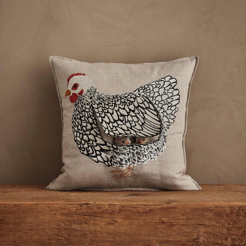Mother Hen Pocket Pillow: Cover Only