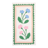 FLR1239 - Floral Border Dinner Napkin