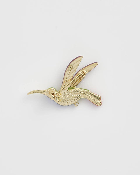 FABLE Hummingbird Brooch