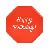 Mixed Happy Birthday Side Plates