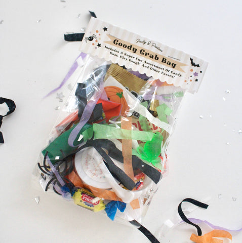Halloween Party Favor Kids Novelty Goody Grab Bag
