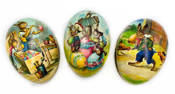 Holiday Time Eggs, Large, 3 Assorted - Nestler