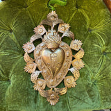 Cutout Sacred Heart Ornament: Large