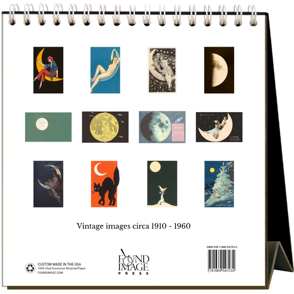 The Moon 2027 Desk Calendar