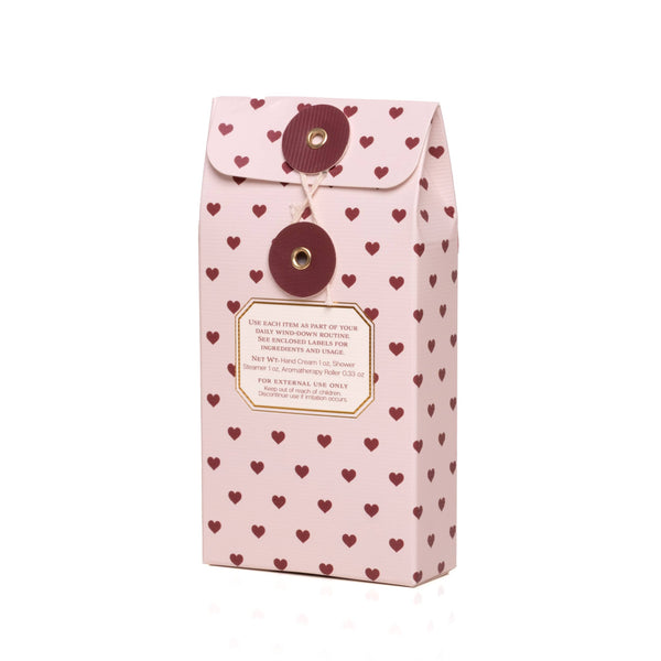 Valentine Rose Spa Gift Set – Hand Cream, Steamer & Roller