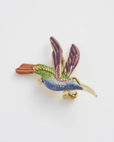 FABLE Hummingbird Brooch