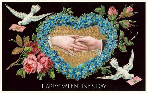 Postcard VL-379 Old Fashioned Valentine Card