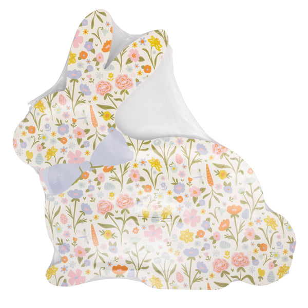 BLO1240 - Floral Bunny Plate