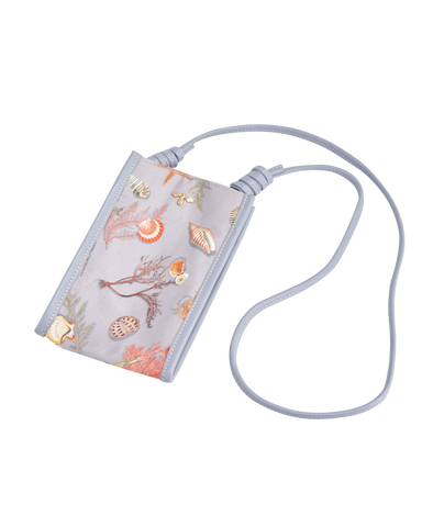 FABLE Whispering Sands Powder Blue Phone Pouch