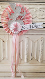 Valentine Wand Glitter Cupid: Light Pink Valentine