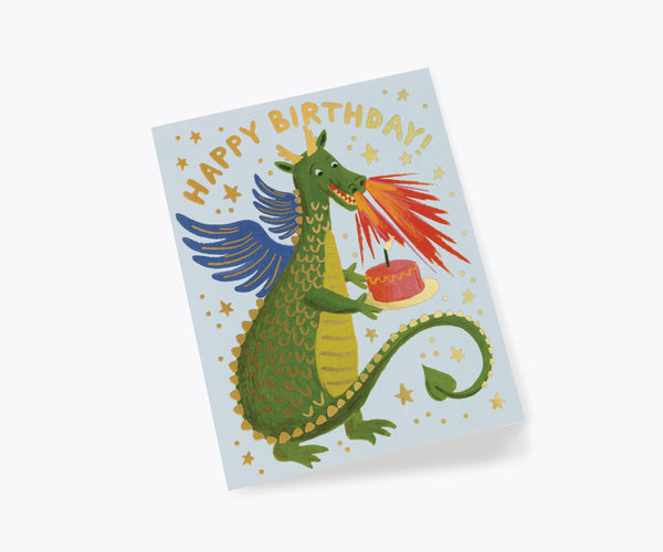 Birthday Dragon Card