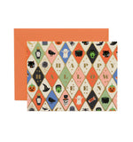 Halloween Argyle Card