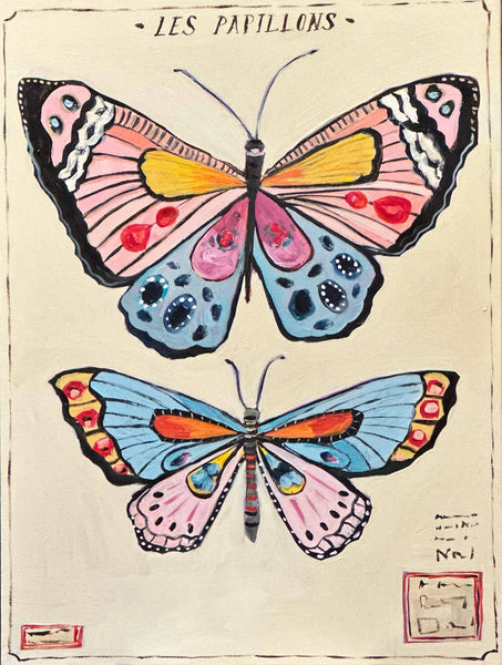 Les Papillons Greeting