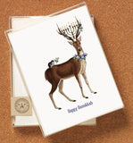 Happy Hanukkah • A-2 Holiday Greeting Card
