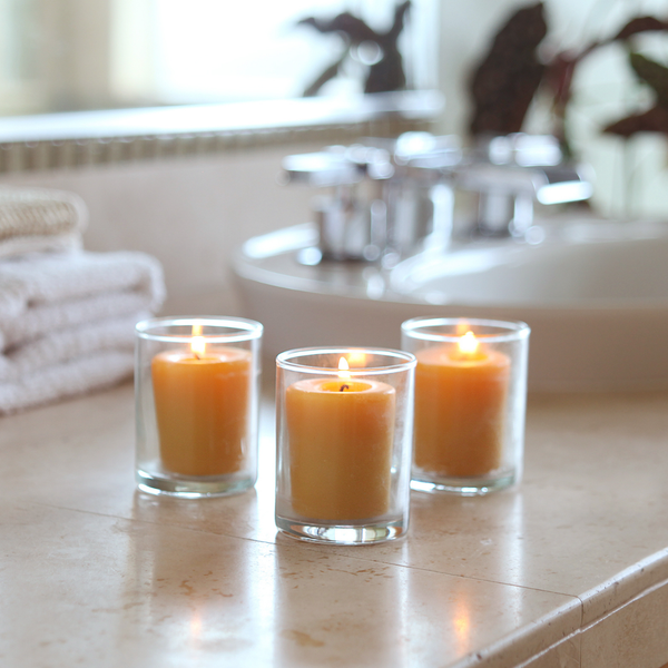 Pure Beeswax Votives (Case of 18 w/ Display Box)