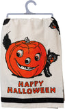 Happy Halloween Vintage Kitchen Towel