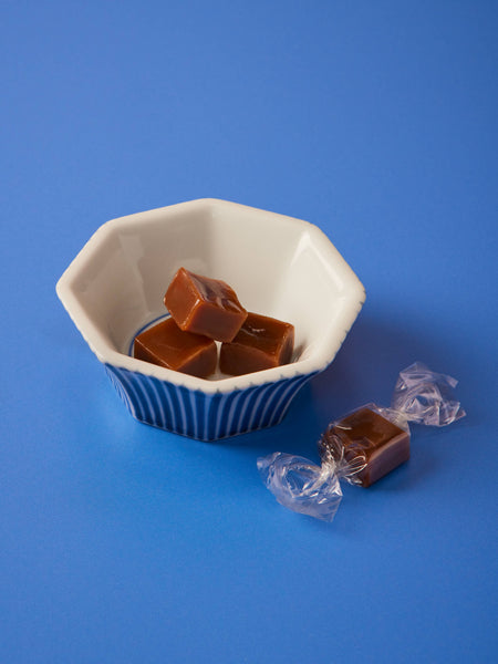 Earl Grey Caramels, Blue Gift Box 6oz (Tea, Bergamot)