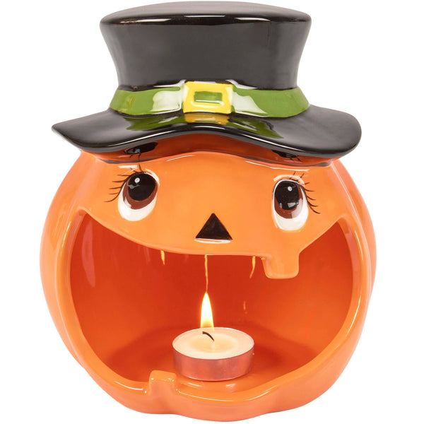 Jack O'Lantern Candle Holder
