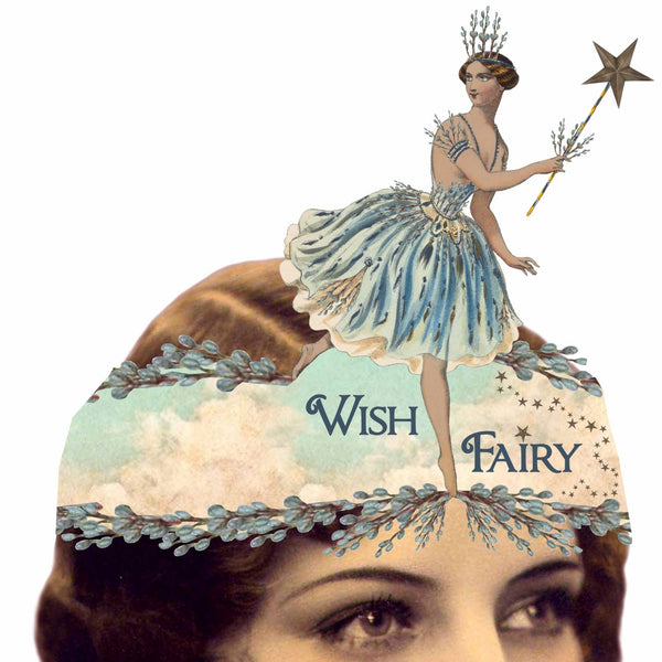 Greeting Card with Tiara, Wish Fairy, Fairy