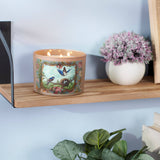 Blue Swallows Candle