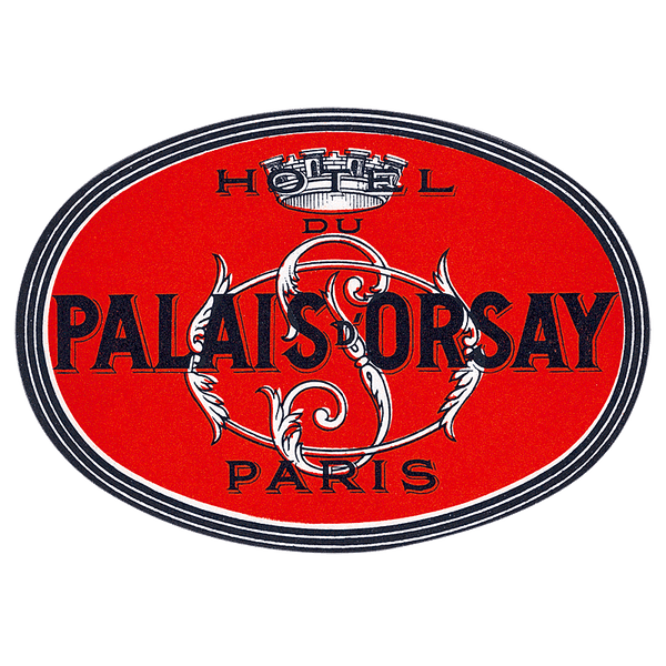 Bonjour Paris - Travel Label Sticker Box