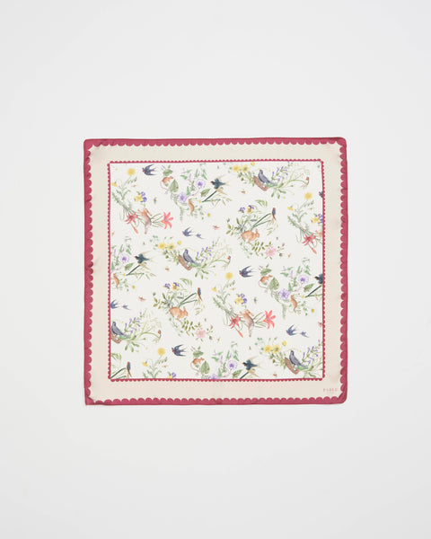 FABLE Running Bunny Toile Square Scarf