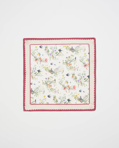 FABLE Running Bunny Toile Square Scarf