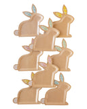 EAS945 - Occasions By Shakira - Kraft Bunny Shaped Plate Set
