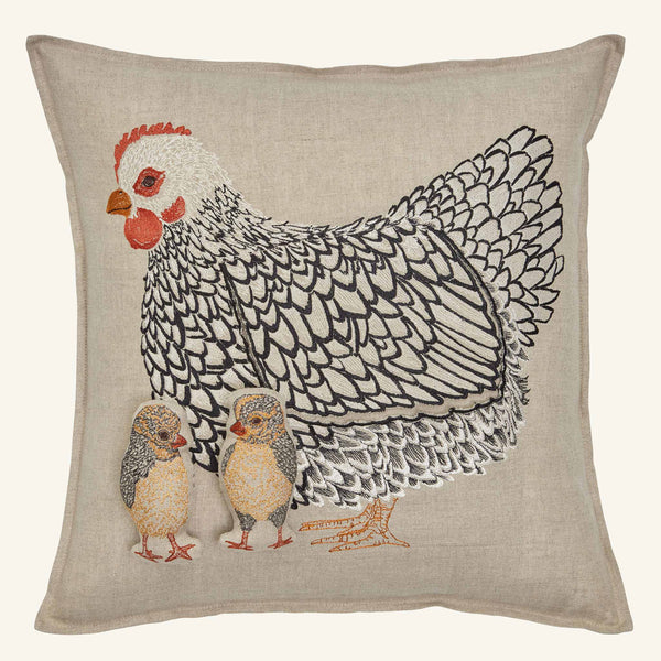 Mother Hen Pocket Pillow: Cover Only