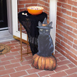 Black Cat Witch  Porch Leaner