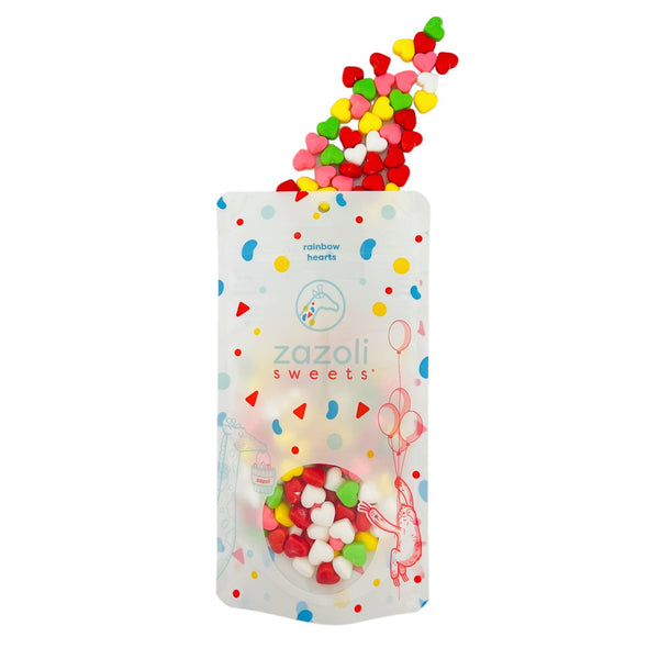 Rainbow Hearts Candy