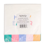 BUN1239 - Happy Easter Fringed Cocktail Napkin