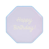 Mixed Happy Birthday Side Plates