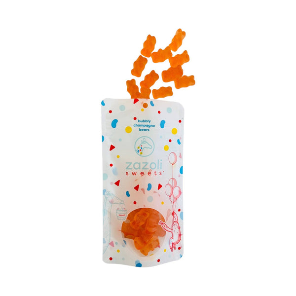 Bubbly Champagne Gummy Fun Bears