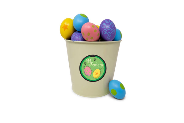 Wooden Egg Rhythm Shakers - set of 24