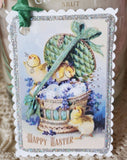 Easter Chicks n Basket Gift Tag