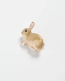 FABLE Enamel Rabbit Brooch