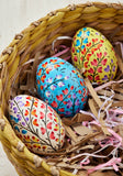 Kashmiri Flower Handpainted Easter Egg Decoration