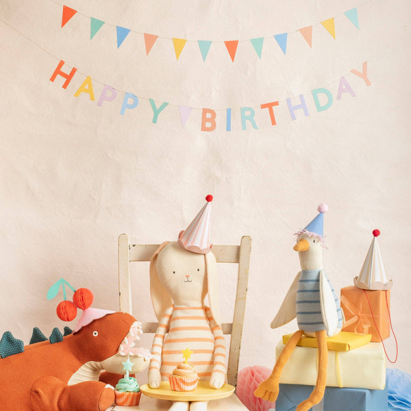 Stripe Pastel Party Hats
