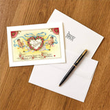Greeting Card VL-09 To My Valentine, Cupid Mailmen