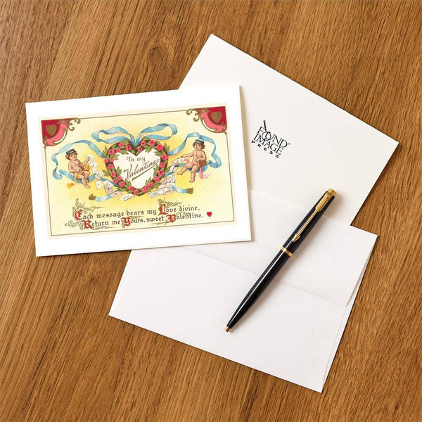 Greeting Card VL-09 To My Valentine, Cupid Mailmen