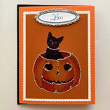 Cards Halloween: Witch Rides