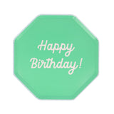 Mixed Happy Birthday Side Plates