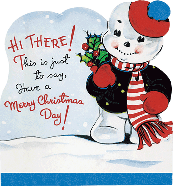 Merry Christmas - Christmas Greeting Card Packet