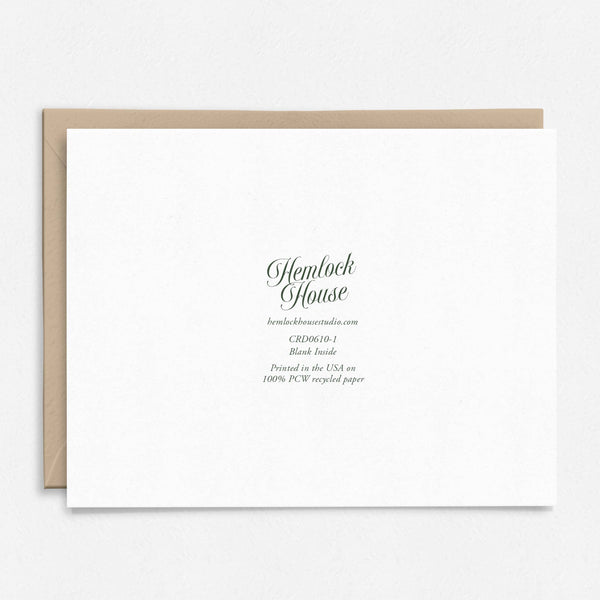 Happily Ever After Wedding Card | Vintage Floral | Collage: Packaged in Plastic Sleeves